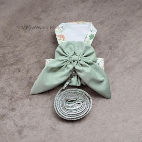 Pet Harness Leash Set Elegant Adjustable Half Vest Design For Cats Small Dogs Stylish Outdoor Walking Gear With Secure Escape Proof Fit Luxury Pet Gif